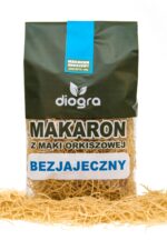 Makaron z mąki orkiszowej bezjajeczny - Diogra