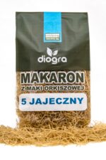 Makaron z mąki orkiszowej pięciojajeczny - Diogra
